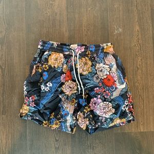 Urban Outfitters Floral Boardshorts